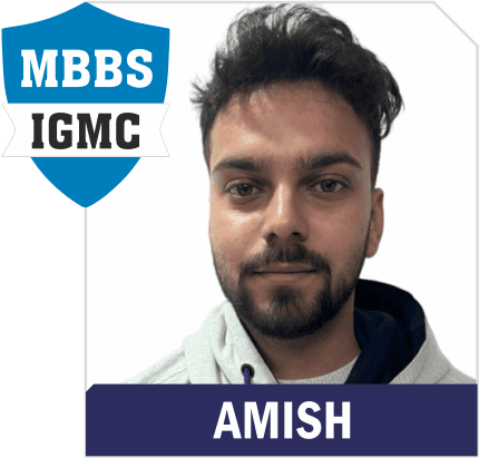 NEET 2025 result card from Aspire IIT & Medical: portrait of a selected student in an Aspire hoodie, with the student's name and allotted medical college printed on the card