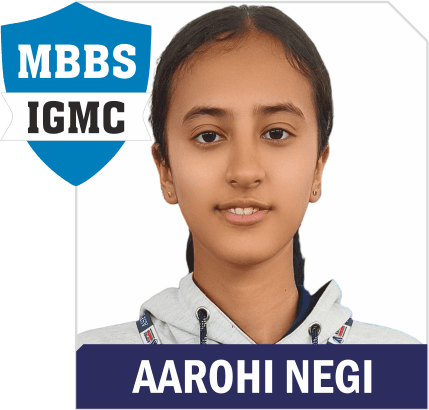 NEET 2025 result card from Aspire IIT & Medical: portrait of a selected student in an Aspire hoodie, with the student's name and allotted medical college printed on the card