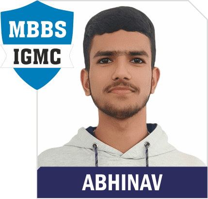 NEET 2025 result card from Aspire IIT & Medical: portrait of a selected student in an Aspire hoodie, with the student's name and allotted medical college printed on the card