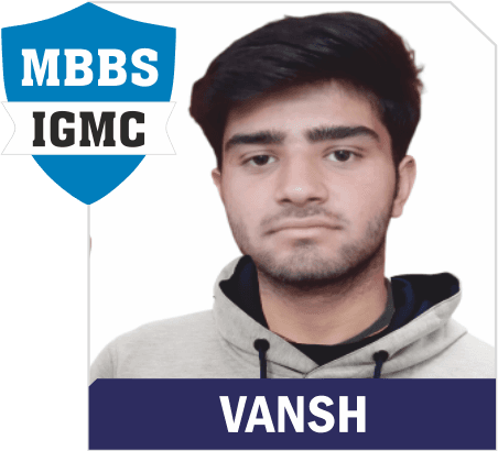 NEET 2025 result card from Aspire IIT & Medical: portrait of a selected student in an Aspire hoodie, with the student's name and allotted medical college printed on the card