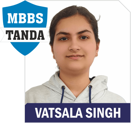 NEET 2025 result card from Aspire IIT & Medical: portrait of a selected student in an Aspire hoodie, with the student's name and allotted medical college printed on the card