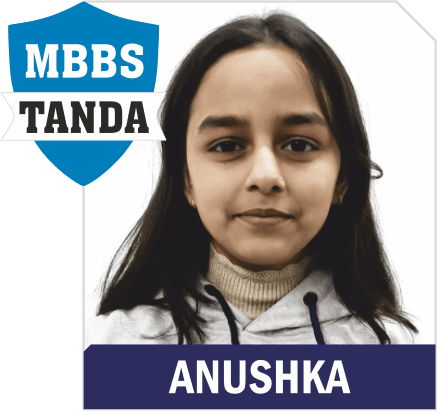 NEET 2025 result card from Aspire IIT & Medical: portrait of a selected student in an Aspire hoodie, with the student's name and allotted medical college printed on the card