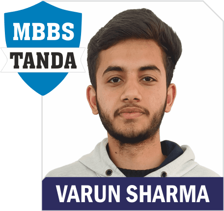 NEET 2025 result card from Aspire IIT & Medical: portrait of a selected student in an Aspire hoodie, with the student's name and allotted medical college printed on the card