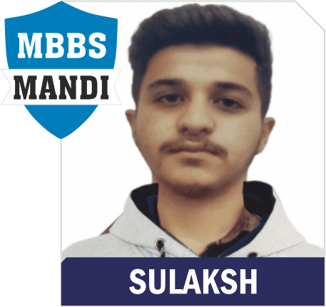 NEET 2025 result card from Aspire IIT & Medical: portrait of a selected student in an Aspire hoodie, with the student's name and allotted medical college printed on the card