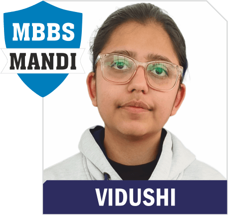 NEET 2025 result card from Aspire IIT & Medical: portrait of a selected student in an Aspire hoodie, with the student's name and allotted medical college printed on the card