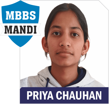 NEET 2025 result card from Aspire IIT & Medical: portrait of a selected student in an Aspire hoodie, with the student's name and allotted medical college printed on the card