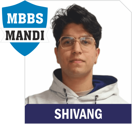NEET 2025 result card from Aspire IIT & Medical: portrait of a selected student in an Aspire hoodie, with the student's name and allotted medical college printed on the card