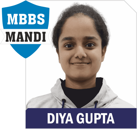 NEET 2025 result card from Aspire IIT & Medical: portrait of a selected student in an Aspire hoodie, with the student's name and allotted medical college printed on the card