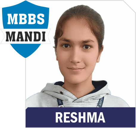 NEET 2025 result card from Aspire IIT & Medical: portrait of a selected student in an Aspire hoodie, with the student's name and allotted medical college printed on the card