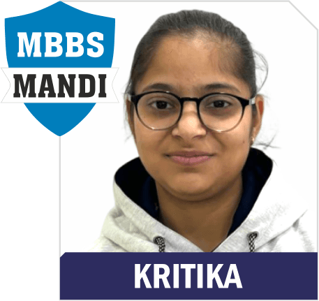NEET 2025 result card from Aspire IIT & Medical: portrait of a selected student in an Aspire hoodie, with the student's name and allotted medical college printed on the card