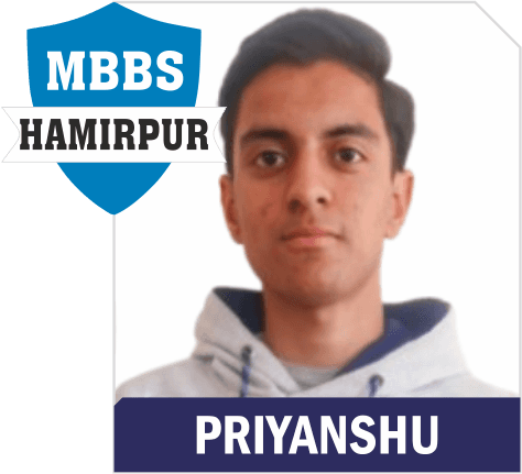 NEET 2025 result card from Aspire IIT & Medical: portrait of a selected student in an Aspire hoodie, with the student's name and allotted medical college printed on the card