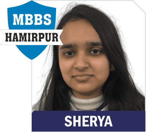 NEET 2025 result card from Aspire IIT & Medical: portrait of a selected student in an Aspire hoodie, with the student's name and allotted medical college printed on the card