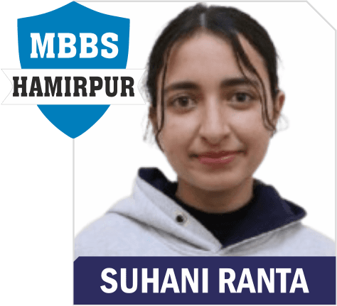 NEET 2025 result card from Aspire IIT & Medical: portrait of a selected student in an Aspire hoodie, with the student's name and allotted medical college printed on the card