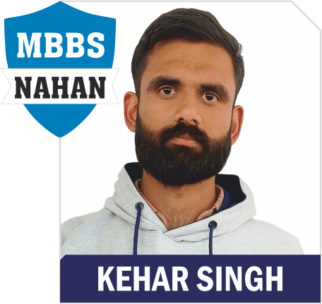 NEET 2025 result card from Aspire IIT & Medical: portrait of a selected student in an Aspire hoodie, with the student's name and allotted medical college printed on the card