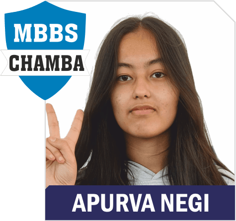 NEET 2025 result card from Aspire IIT & Medical: portrait of a selected student in an Aspire hoodie, with the student's name and allotted medical college printed on the card