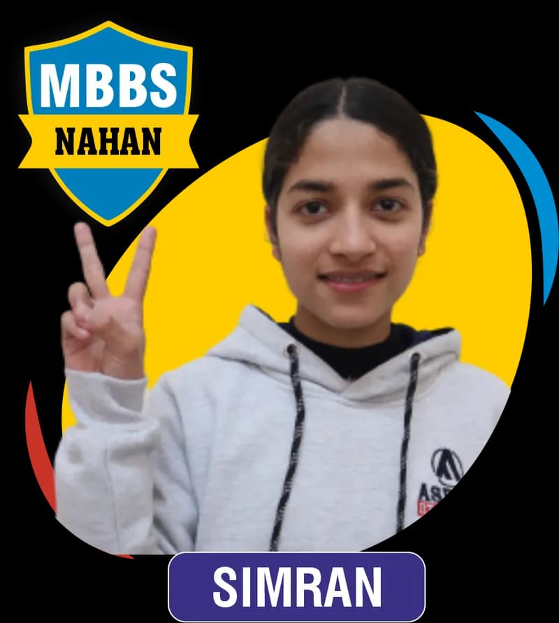 NEET 2023 result card from Aspire IIT & Medical: portrait of a selected student in an Aspire hoodie, with the student's name and allotted medical college printed on the card