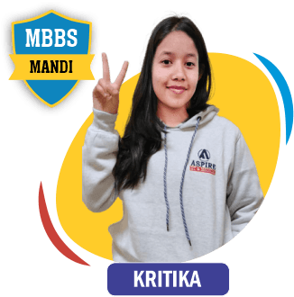 NEET 2022 result card from Aspire IIT & Medical: portrait of a selected student in an Aspire hoodie, with the student's name and allotted medical college printed on the card
