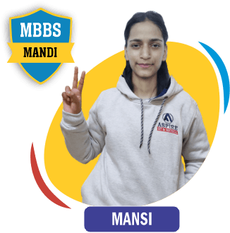 NEET 2022 result card from Aspire IIT & Medical: portrait of a selected student in an Aspire hoodie, with the student's name and allotted medical college printed on the card