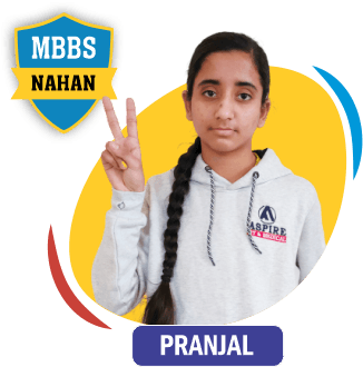 NEET 2022 result card from Aspire IIT & Medical: portrait of a selected student in an Aspire hoodie, with the student's name and allotted medical college printed on the card
