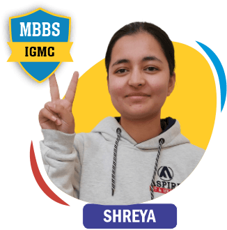NEET 2022 result card from Aspire IIT & Medical: portrait of a selected student in an Aspire hoodie, with the student's name and allotted medical college printed on the card