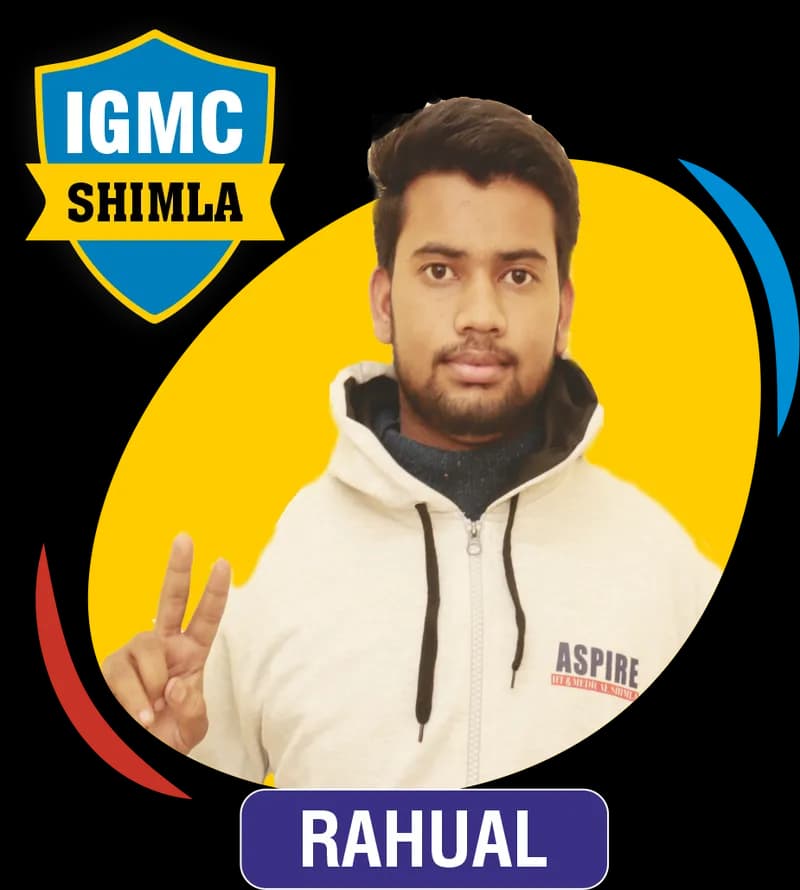 NEET 2021 result card from Aspire IIT & Medical: portrait of a selected student in an Aspire hoodie, with the student's name and allotted medical college printed on the card
