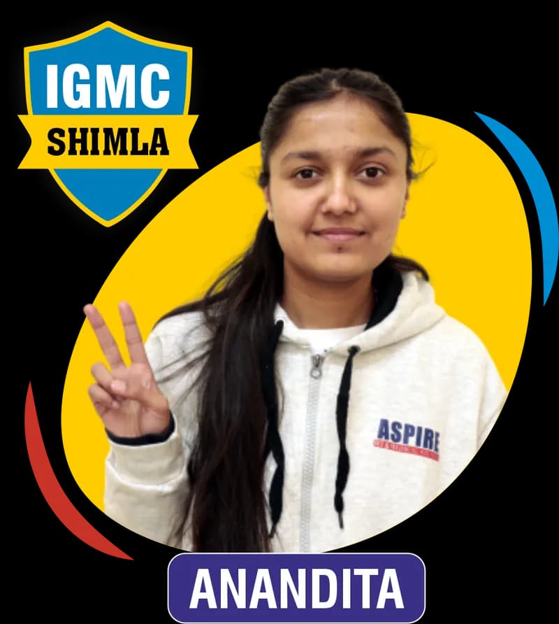 NEET 2021 result card from Aspire IIT & Medical: portrait of a selected student in an Aspire hoodie, with the student's name and allotted medical college printed on the card
