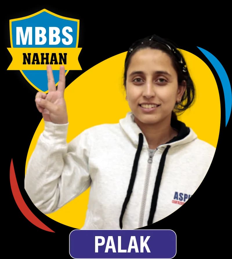NEET 2021 result card from Aspire IIT & Medical: portrait of a selected student in an Aspire hoodie, with the student's name and allotted medical college printed on the card