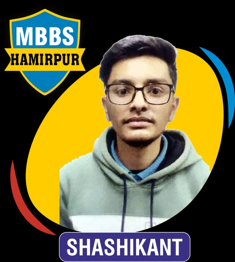 NEET 2021 result card from Aspire IIT & Medical: portrait of a selected student in an Aspire hoodie, with the student's name and allotted medical college printed on the card