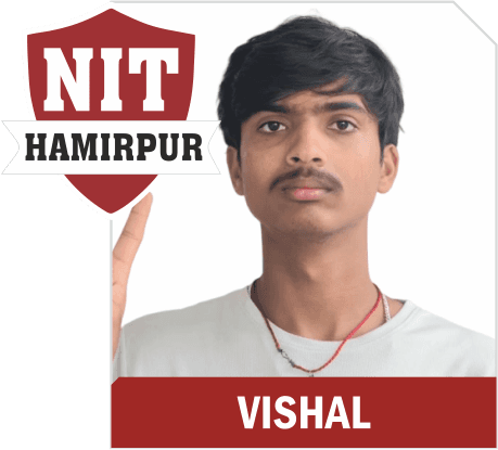 JEE 2025 result card from Aspire IIT & Medical: portrait of a selected student in an Aspire hoodie, with the student's name and allotted institute printed on the card