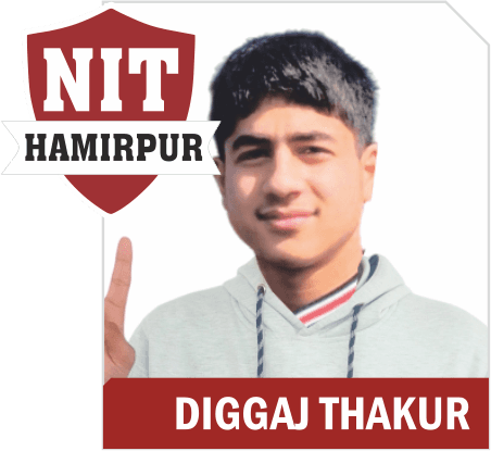 JEE 2025 result card from Aspire IIT & Medical: portrait of a selected student in an Aspire hoodie, with the student's name and allotted institute printed on the card