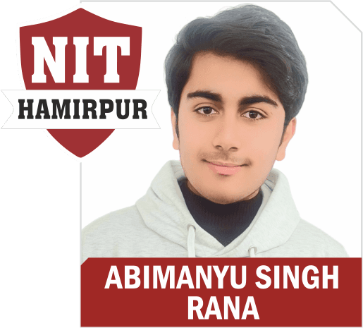 JEE 2025 result card from Aspire IIT & Medical: portrait of a selected student in an Aspire hoodie, with the student's name and allotted institute printed on the card