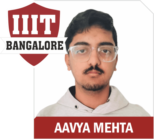 JEE 2025 result card from Aspire IIT & Medical: portrait of a selected student in an Aspire hoodie, with the student's name and allotted institute printed on the card