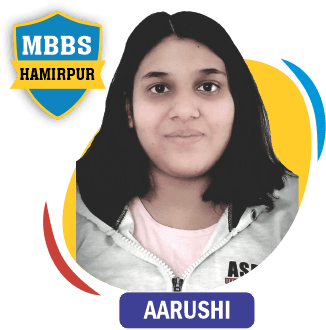 NEET 2020 result card from Aspire IIT & Medical: portrait of a selected student in an Aspire hoodie, with the student's name and allotted medical college printed on the card