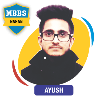 NEET 2020 result card from Aspire IIT & Medical: portrait of a selected student in an Aspire hoodie, with the student's name and allotted medical college printed on the card