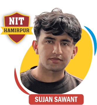 JEE 2021 result card from Aspire IIT & Medical: portrait of a selected student in an Aspire hoodie, with the student's name and allotted institute printed on the card