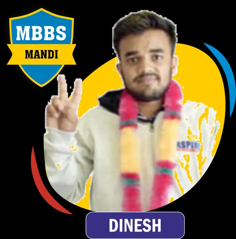 NEET 2019 result card from Aspire IIT & Medical: portrait of a selected student in an Aspire hoodie, with the student's name and allotted medical college printed on the card