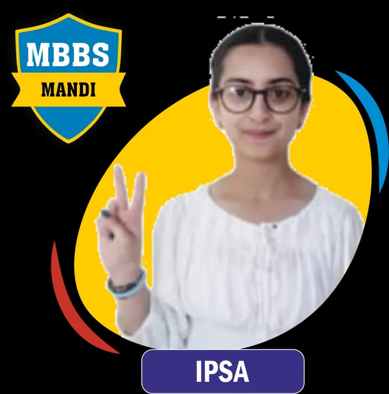 NEET 2019 result card from Aspire IIT & Medical: portrait of a selected student in an Aspire hoodie, with the student's name and allotted medical college printed on the card