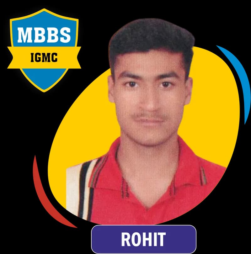 NEET 2019 result card from Aspire IIT & Medical: portrait of a selected student in an Aspire hoodie, with the student's name and allotted medical college printed on the card