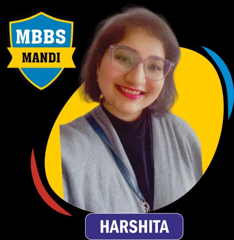 NEET 2017 result card of HARSHITA from the Aspire IIT & Medical website (rights unconfirmed)